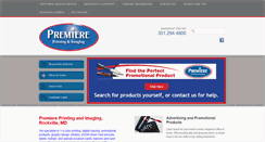 Desktop Screenshot of premiereprinting.com